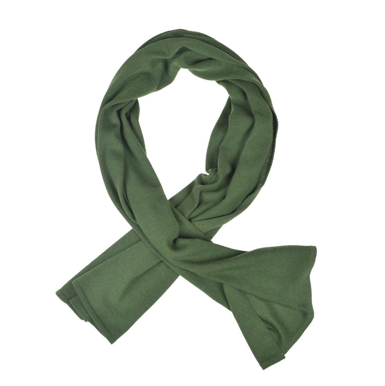 Schal unisex, 70x200cm, grün - Lenz & Leif