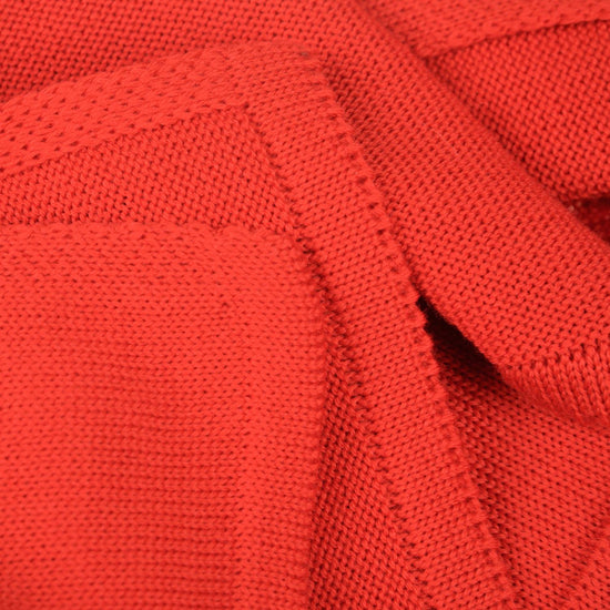 Schal unisex, 70x200cm, rot - Lenz & Leif