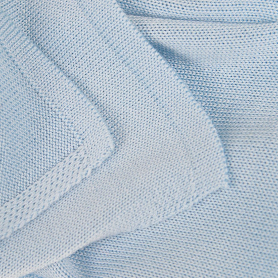 Schal unisex, 70x200cm, hellblau - Lenz & Leif