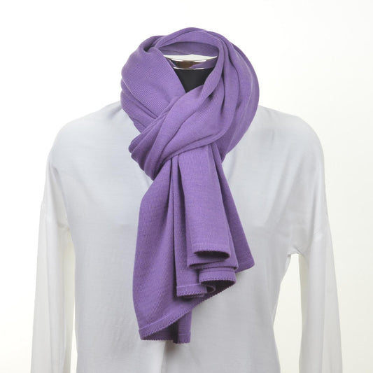 Schal unisex, 70x200cm, lila
