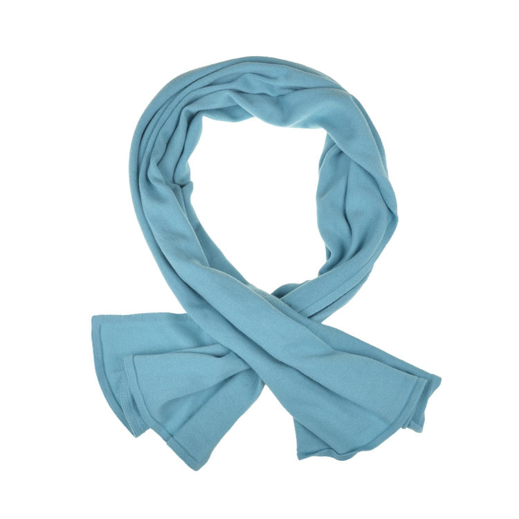 Schal unisex, 70x200cm, türkis