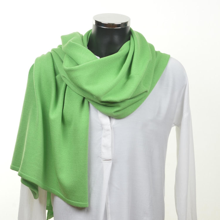 Schal unisex, 70x200cm, hellgrün