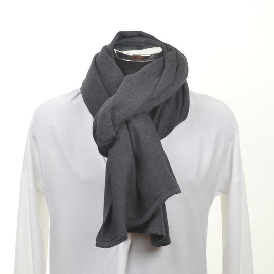 Schal unisex, 70x200cm, dunkelgrau