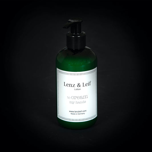 Lenz & Leif Lotion - to cream my hands
Lotion