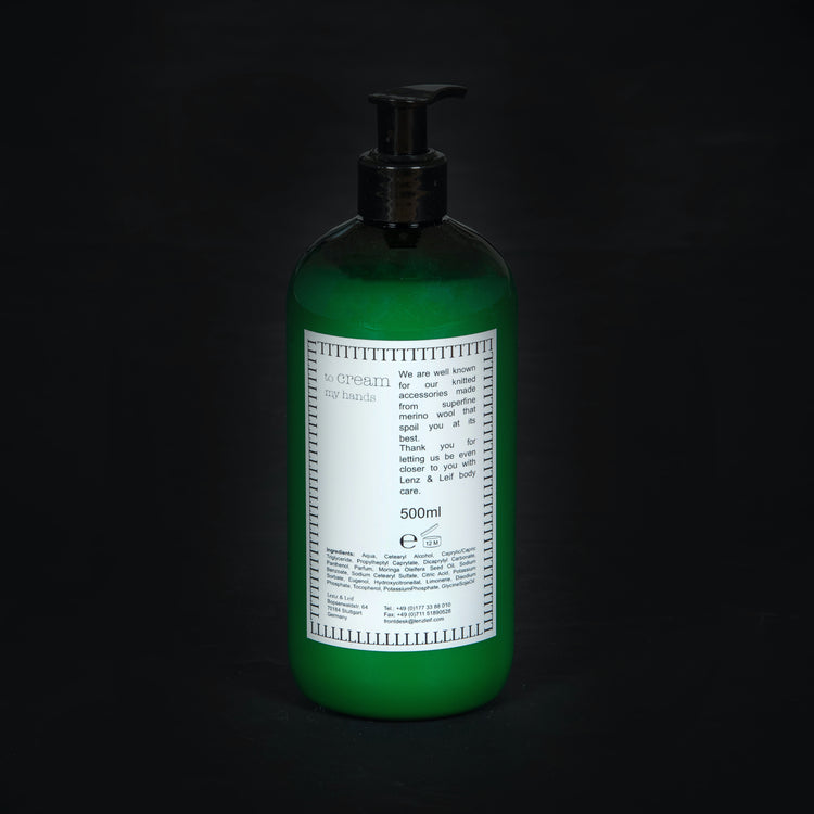 Lenz & Leif Lotion - to cream my hands
Lotion