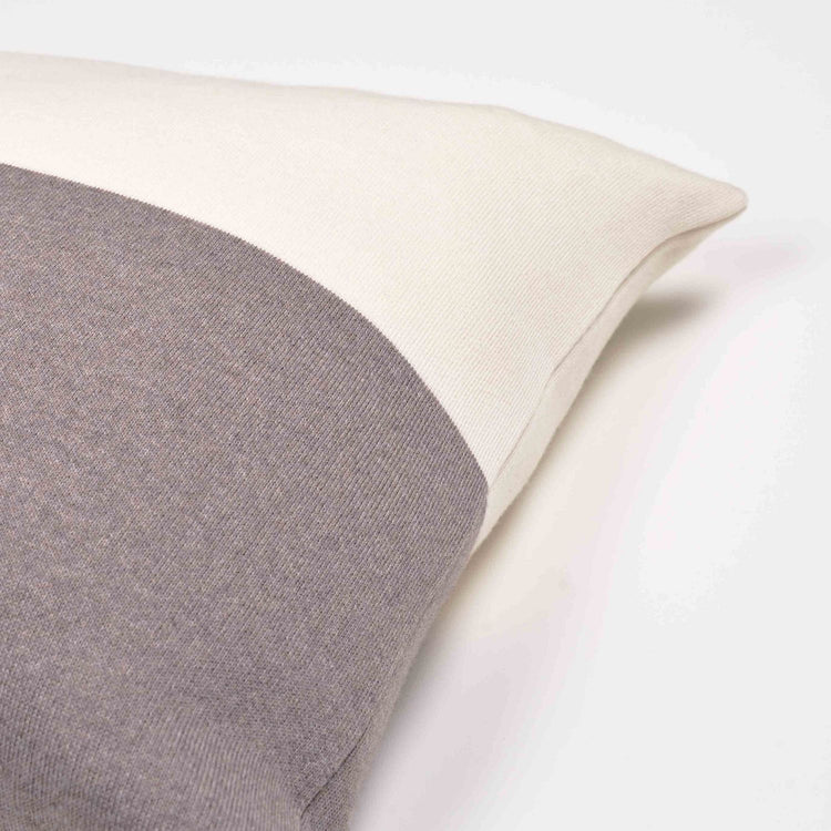 Kissenhülle 50x50cm Domino, weiß/beige