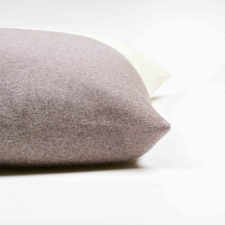 Kissenhülle 50x50cm Domino, weiß/beige