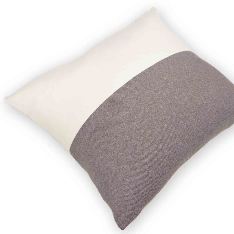 Kissenhülle 50x50cm Domino, weiß/beige