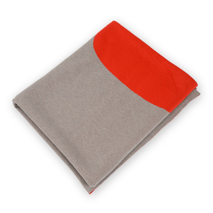 Bettüberwurf 200x240cm Ananas, beige/rot