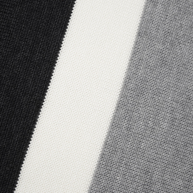 Cushion cover 50x50cm Trio, gray / dark gray / white