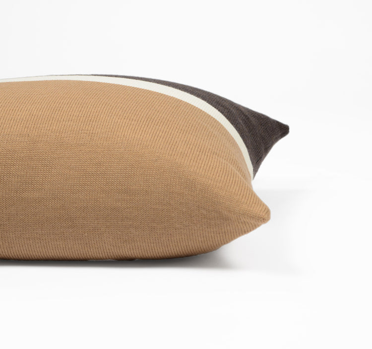 Cushion cover 50x50cm Trio, brown / camel / white