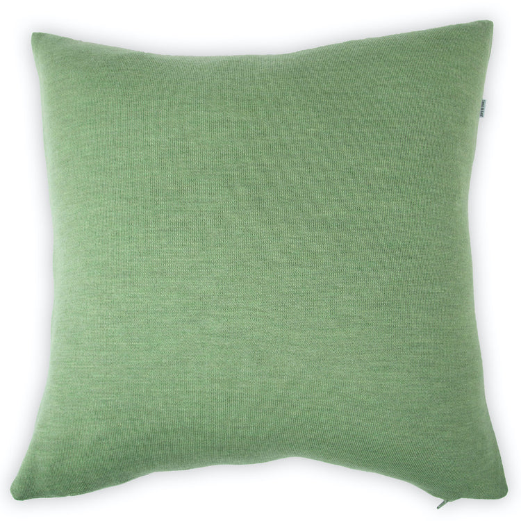 Cushion cover 60x60cm uni, light green mottled