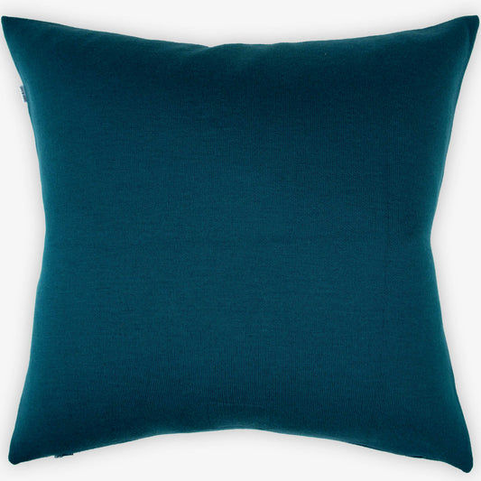 Kissenhülle 60x60cm LL all over, petrol/dunkelgrau