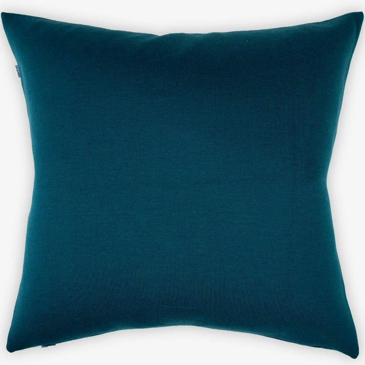 Kissenhülle 60x60cm LL all over, petrol/dunkelgrau