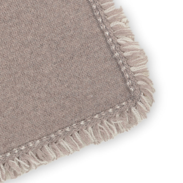 Clutch 23x15cm Valerie F, beige/weiß