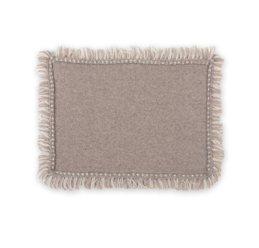 Clutch 23x15cm Valerie F, beige/weiß