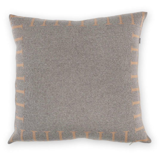 Kissenhülle 50x50cm LLLL, beige/camel