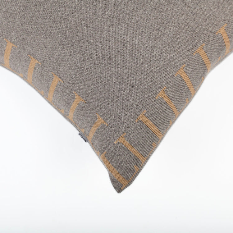 Kissenhülle 50x50cm LLLL, beige/camel