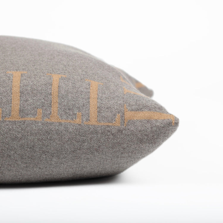 Kissenhülle 50x50cm LLLL, beige/camel