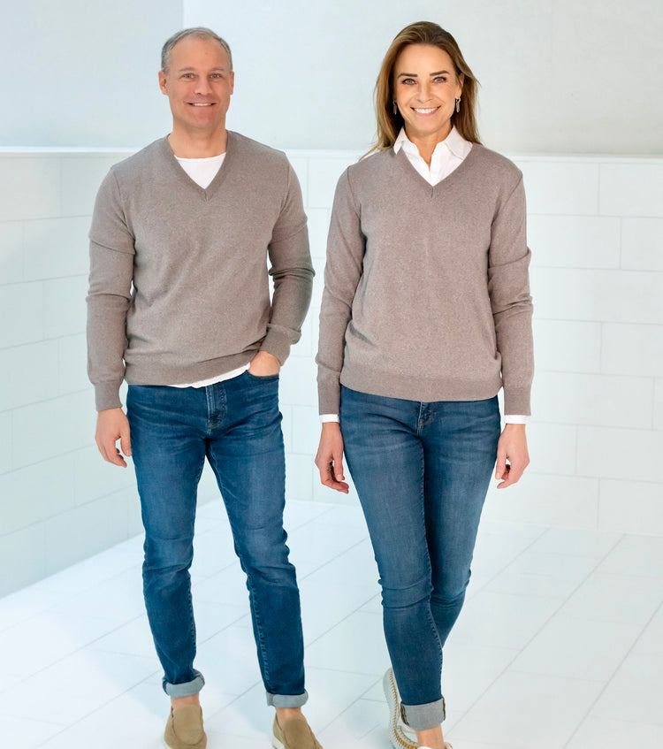 Pullover NIKO, unisex, beige