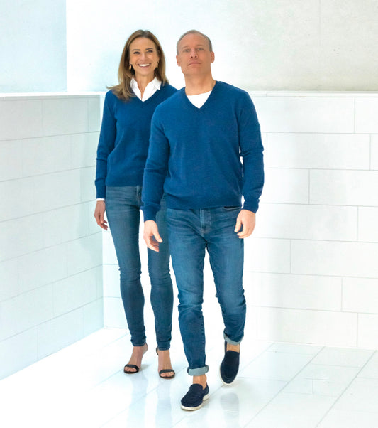 Pullover NIKO, unisex, blau