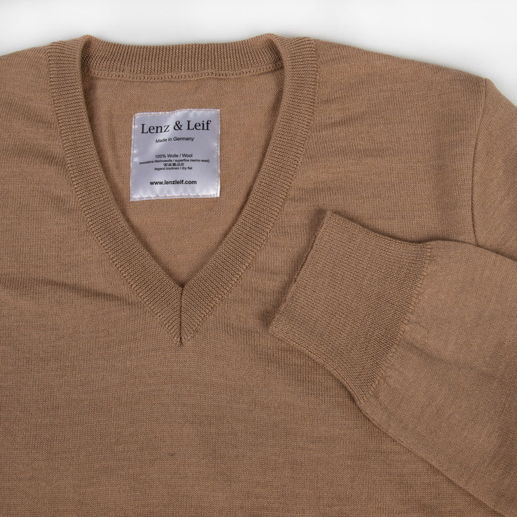 Pullover NIKO, unisex, camel