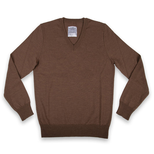 Pullover NIKO, unisex, hellbraun - Lenz & Leif