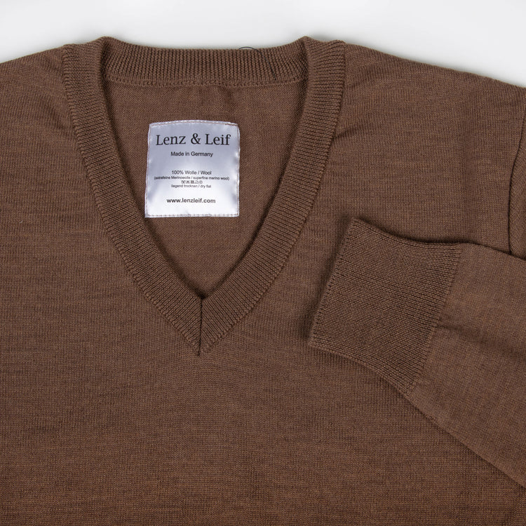 Pullover NIKO, unisex, hellbraun