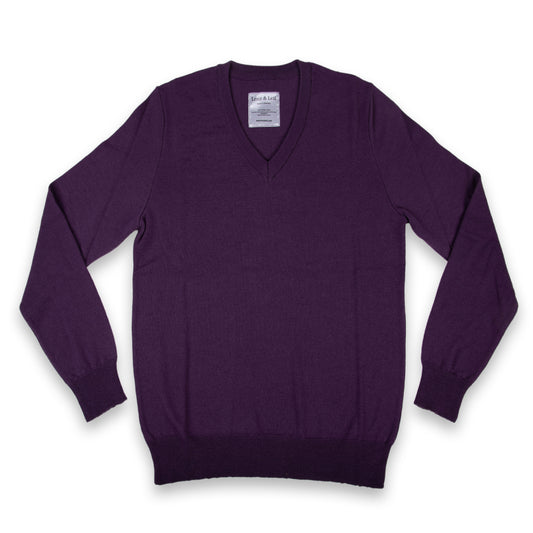 Pullover NIKO, unisex, lila - Lenz & Leif