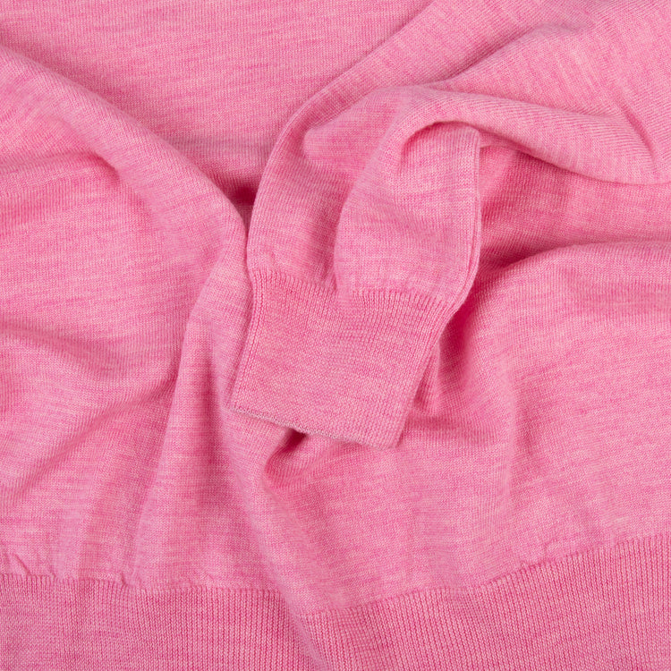 Pullover NIKO, unisex, rosa meliert
