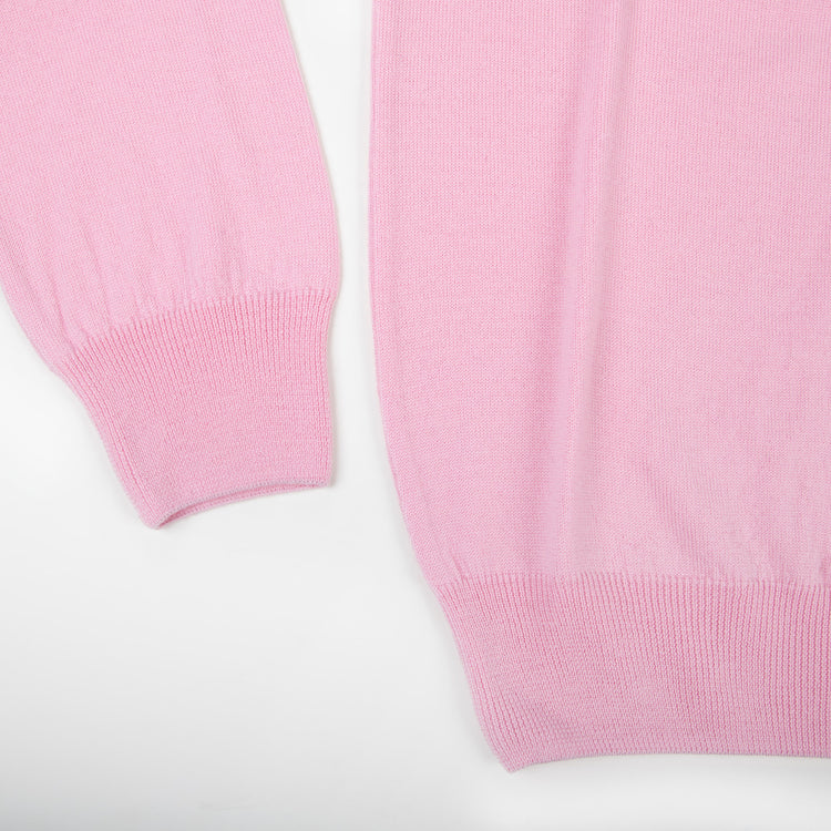 V-Pullover NIKO, unisex, rosa