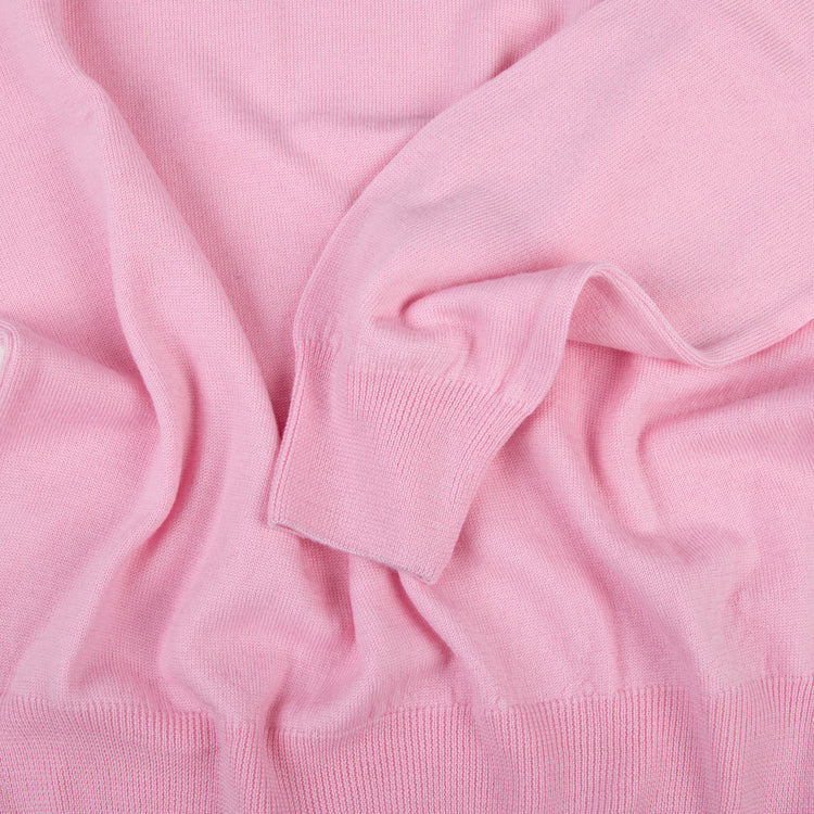 V-Pullover NIKO, unisex, rosa