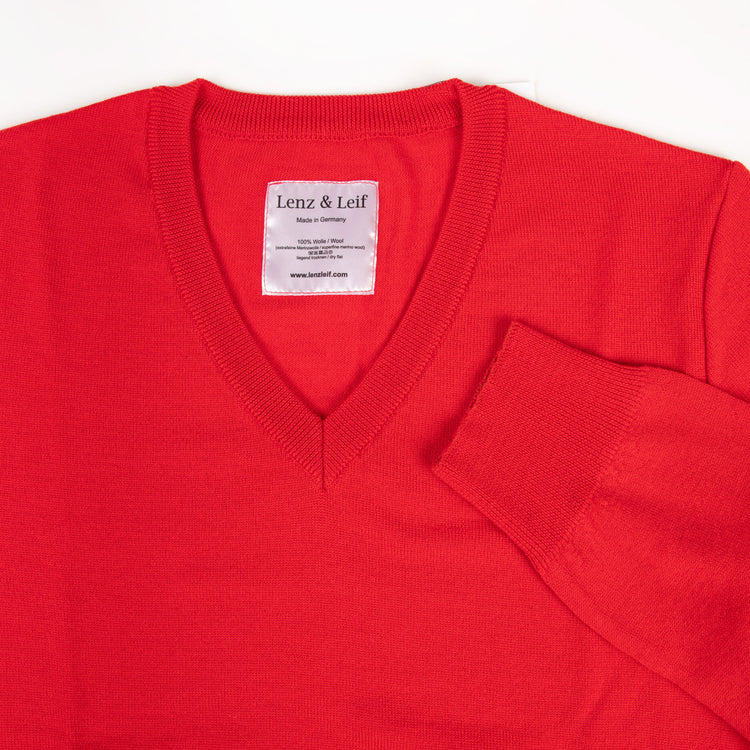 Pullover NIKO, unisex, rot