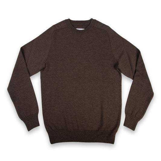 Pullover ULI, unisex, braun