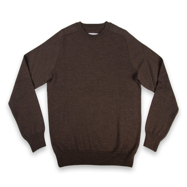 Pullover ULI, unisex, braun