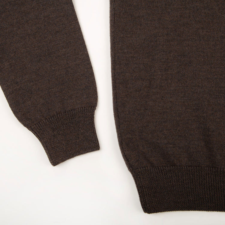 Pullover ULI, unisex, braun