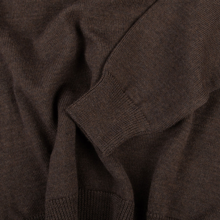 Pullover ULI, unisex, braun