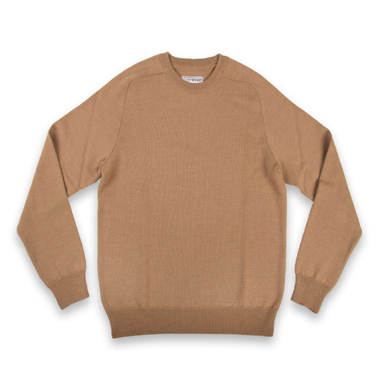 Pullover ULI, unisex, camel