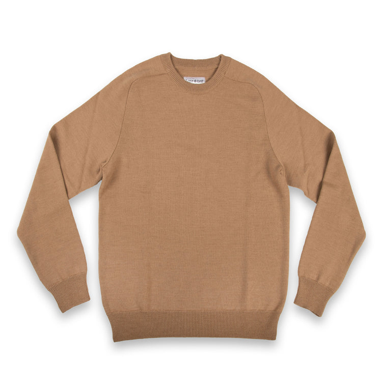 Pullover ULI, unisex, camel