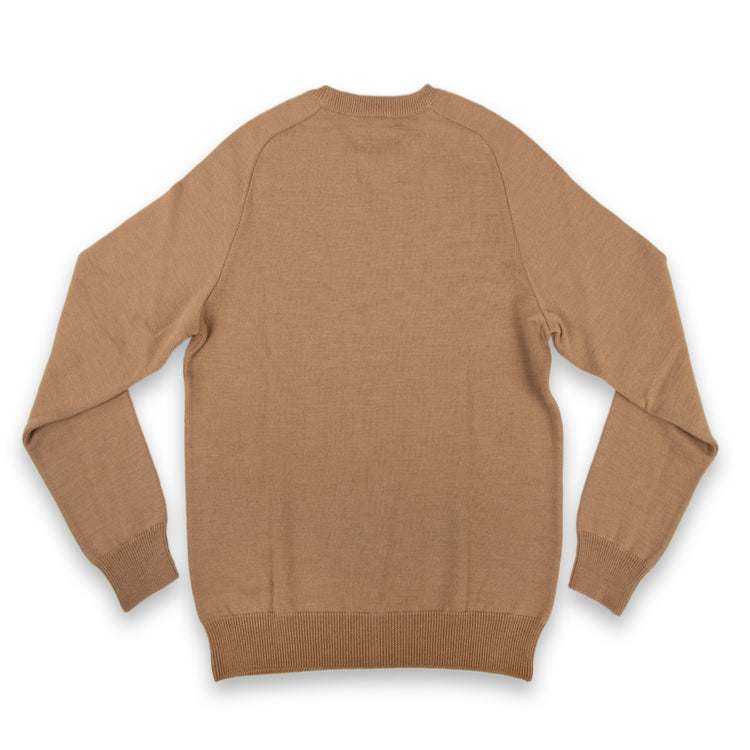 Pullover ULI, unisex, camel