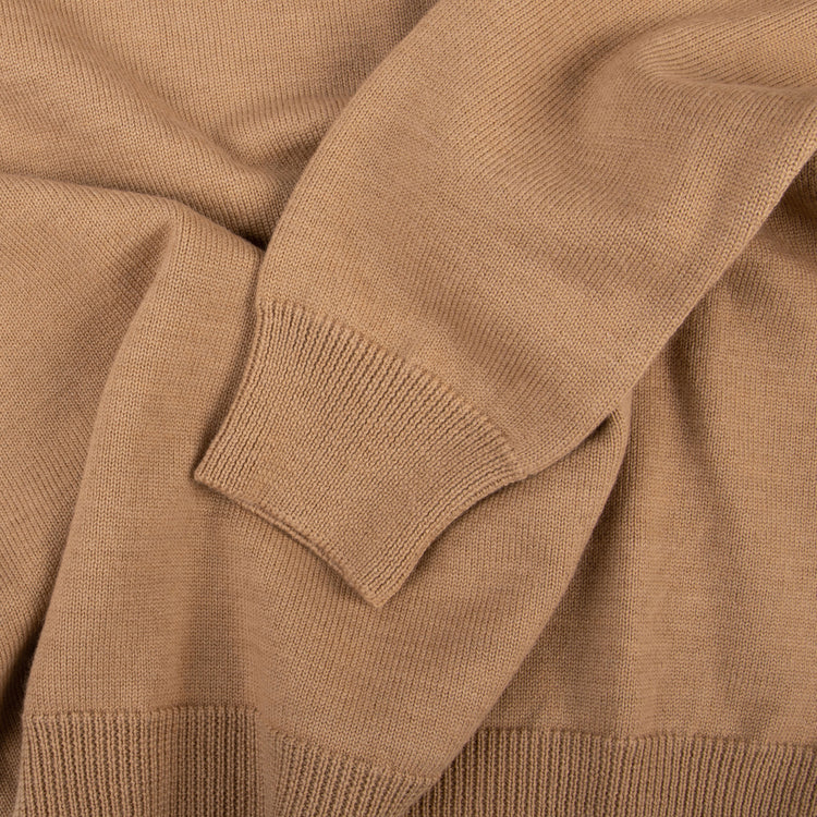 Pullover ULI, unisex, camel