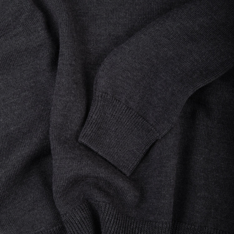 Pullover ULI, unisex, dark grey
