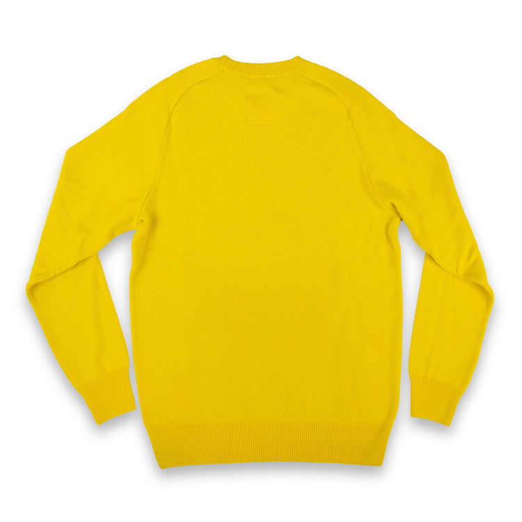 Pullover ULI, unisex, gelb