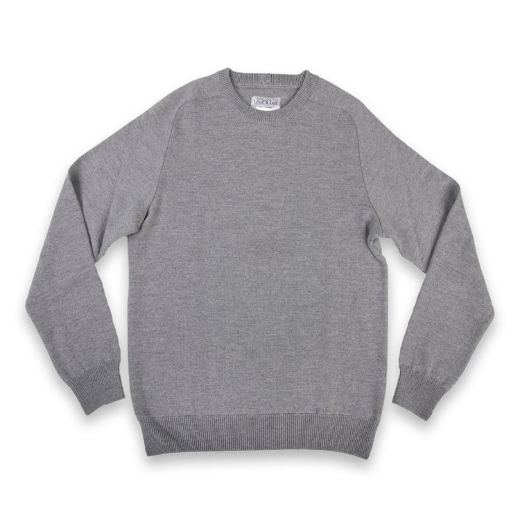 Pullover ULI, unisex, grau