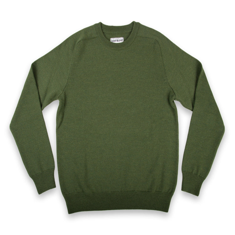 Pullover ULI, unisex, green