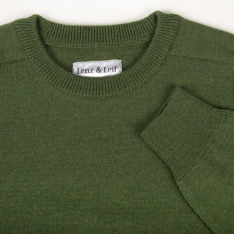 Pullover ULI, unisex, green