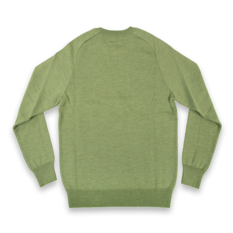 Pullover ULI, unisex, light green mottled