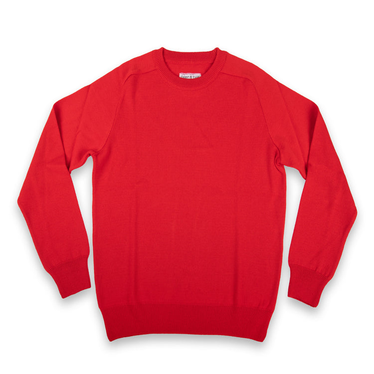 Pullover ULI, unisex, rot