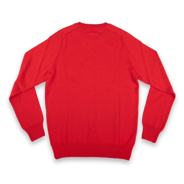 Pullover ULI, unisex, rot