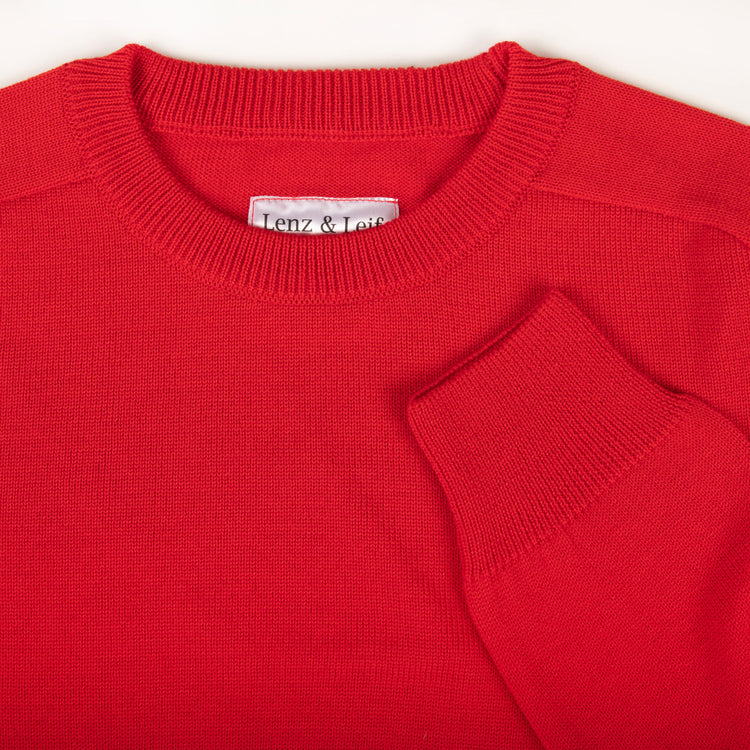 Pullover ULI, unisex, rot